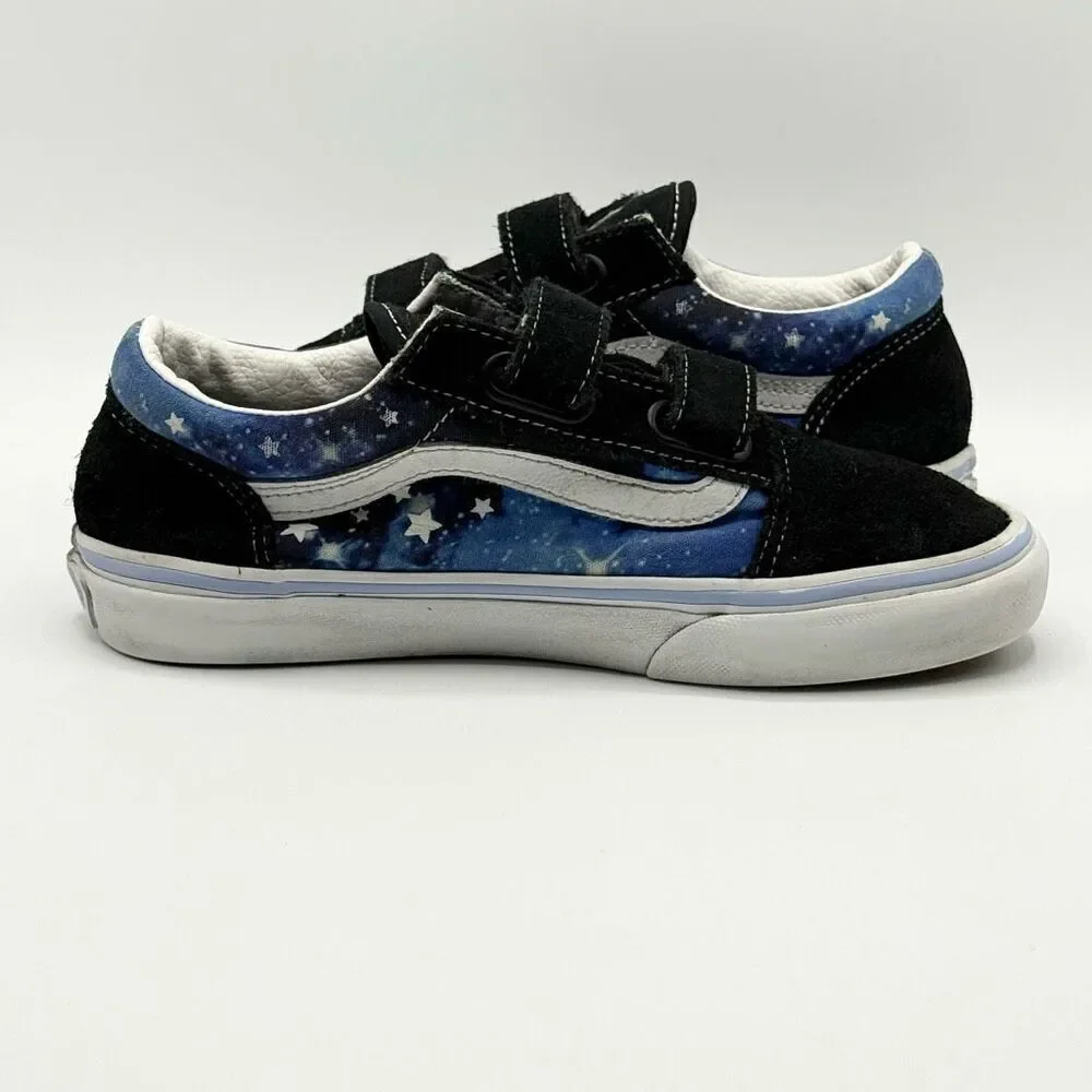 Vans Aplix Galaxy Print Canvas Sneakers - Kids US 3